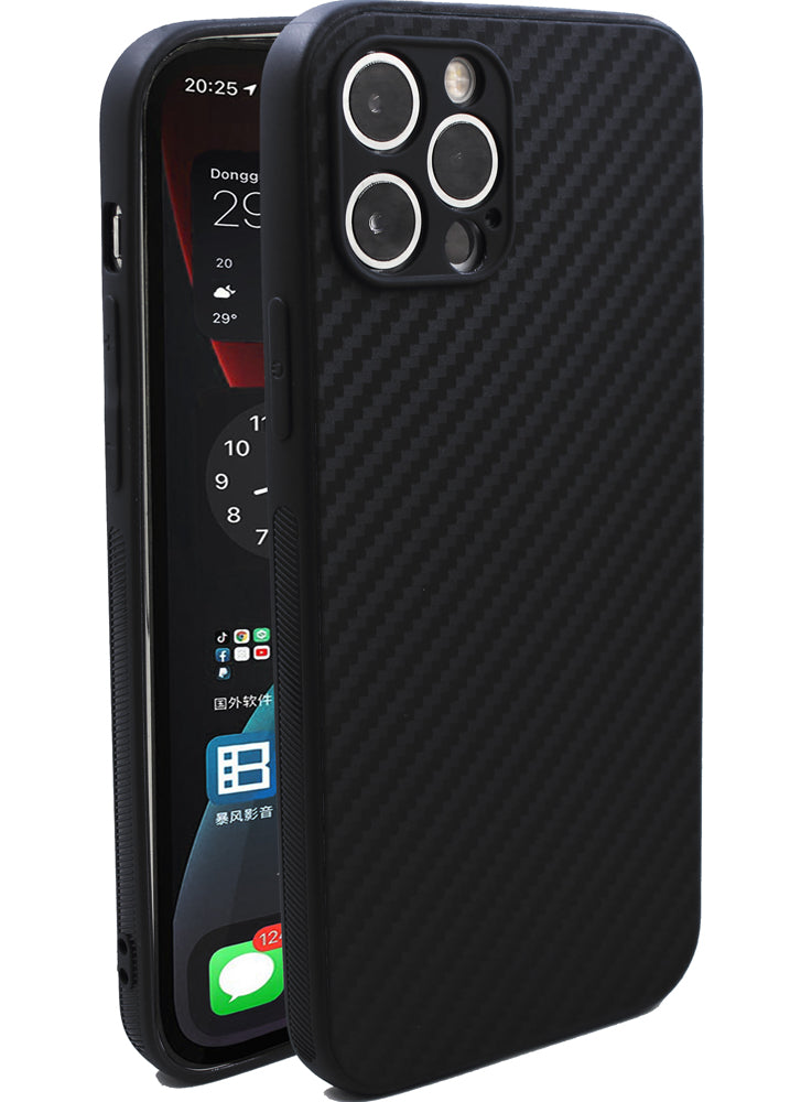 Apple iPhone 13 Mini Hülle - Slim Carbon Case