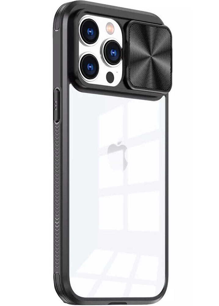 Apple iPhone 14 Pro Hülle - Hybrid Kameraschutz Clear Case