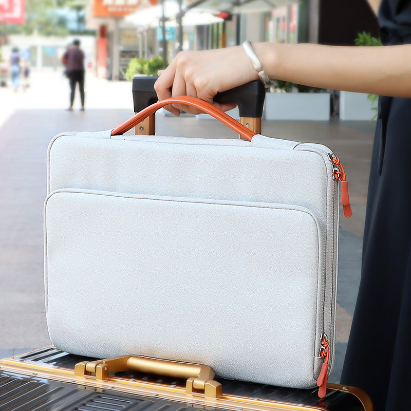 Macbook - Tasche mit Reißverschluss - Grau