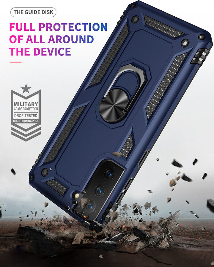 Samsung Galaxy Hülle - Military Panzer Case - Rot