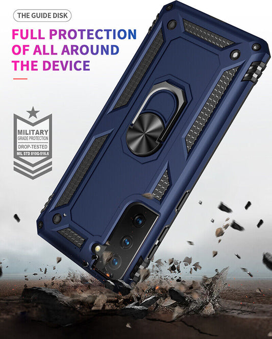 Samsung Galaxy Hülle - Military Panzer Case - Rot