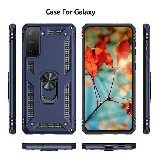 Samsung Galaxy Hülle - Military Panzer Case - Blau