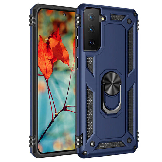 Samsung Galaxy Hülle - Military Panzer Case - Blau