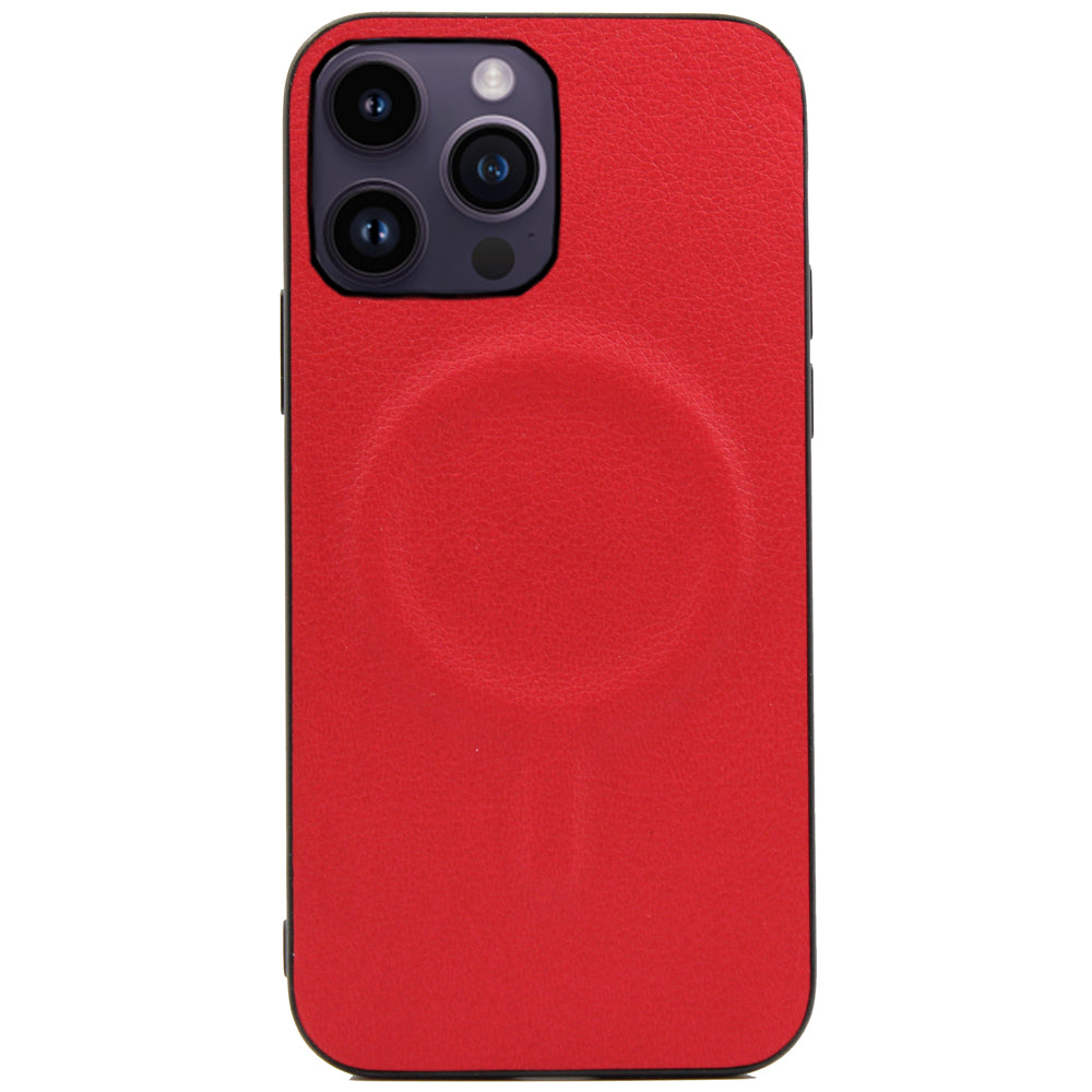 Apple iPhone 13 Pro Hülle - MagSafe Kunstleder Case
