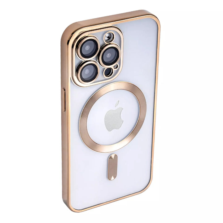 iPhone Hülle - Soft Chrom MagSafe Case - Gold
