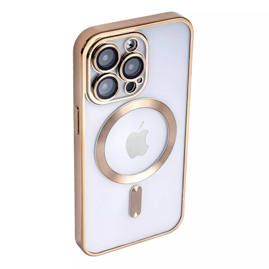 iPhone Hülle - Soft Chrom MagSafe Case - Gold