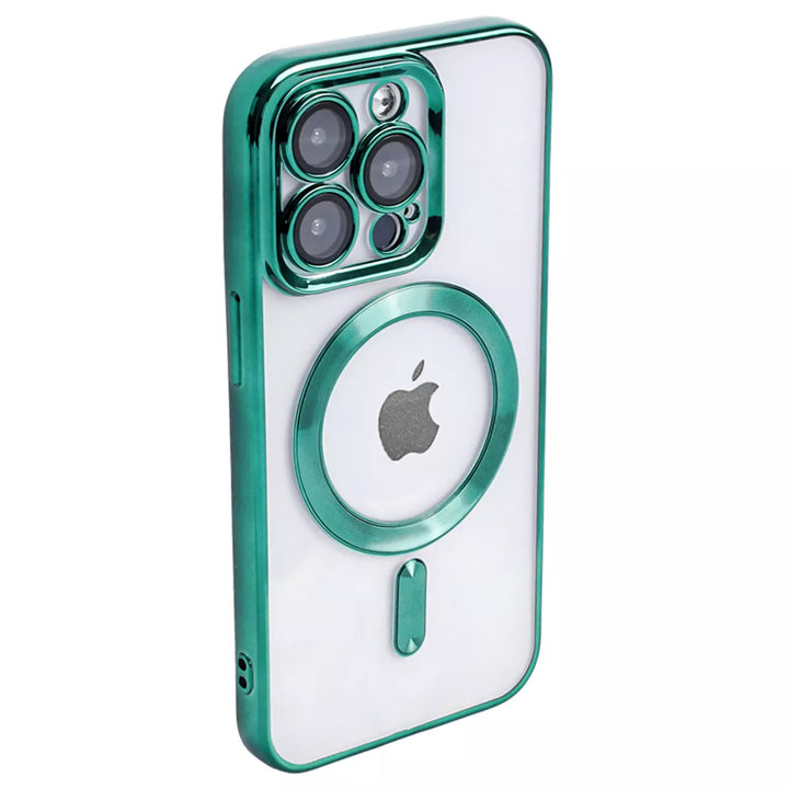 iPhone Hülle - Soft Chrom MagSafe Case - Mintgrün