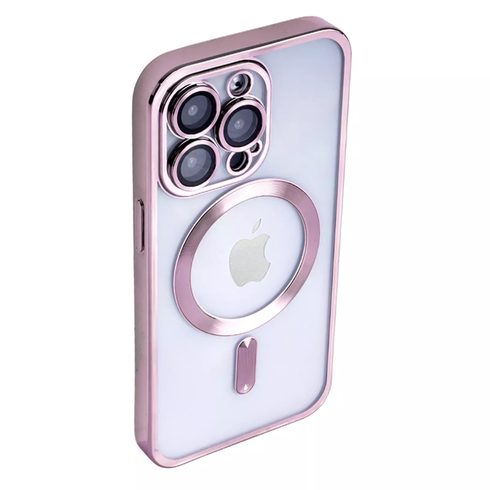 iPhone Hülle - Soft Chrom MagSafe Case - Rosegold