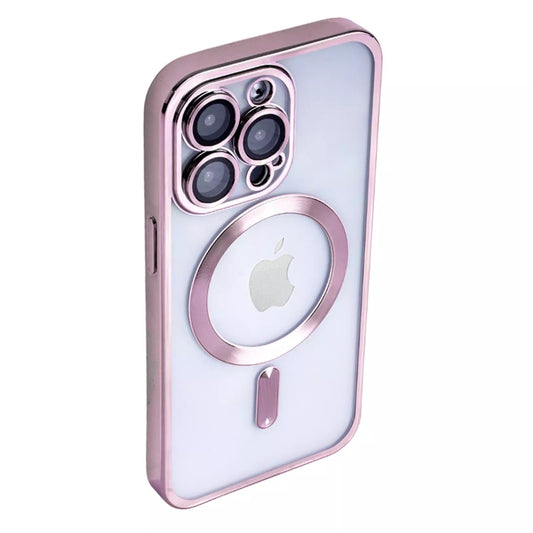 iPhone Hülle - Soft Chrom MagSafe Case - Rosegold