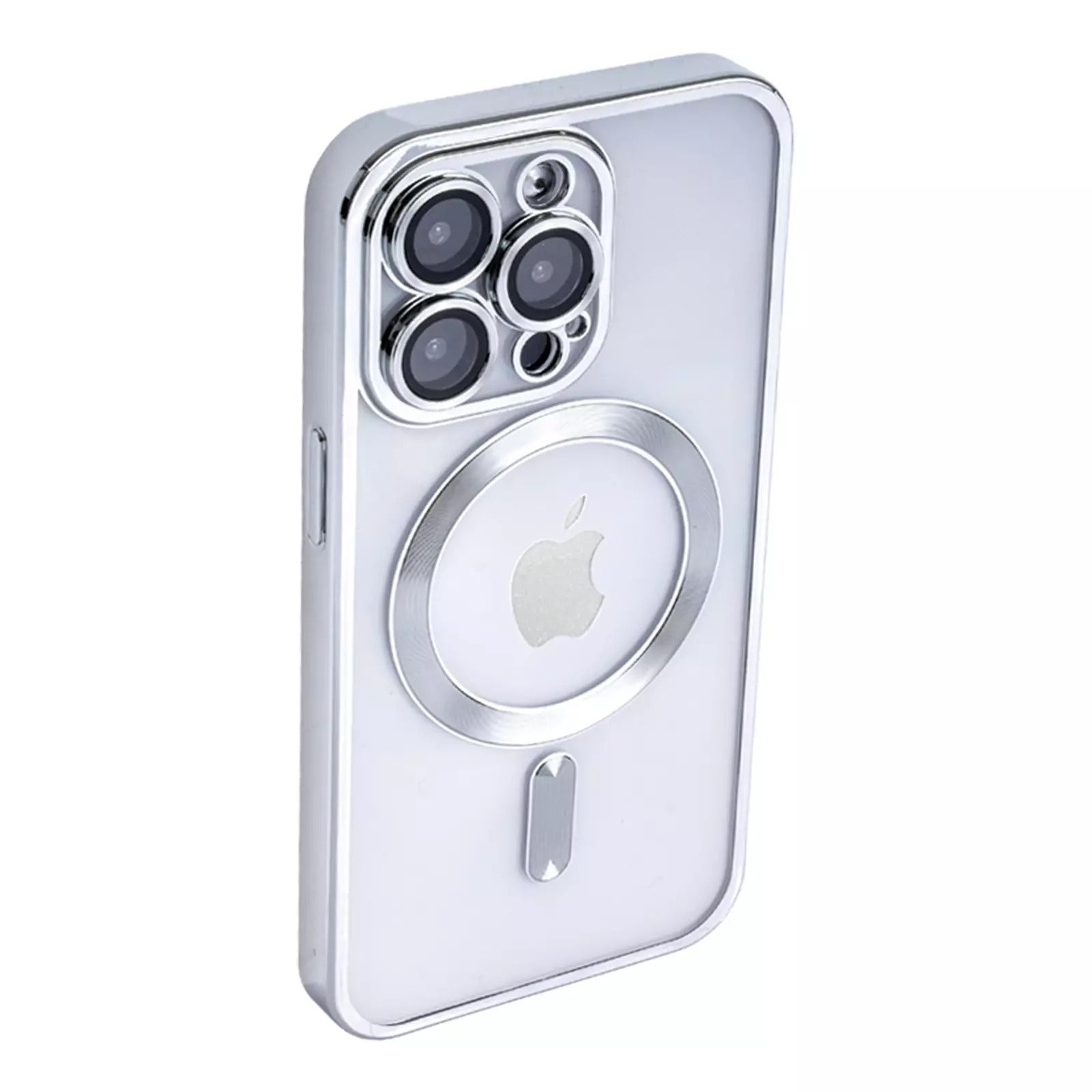 iPhone Hülle - Soft Chrom MagSafe Case - Silber