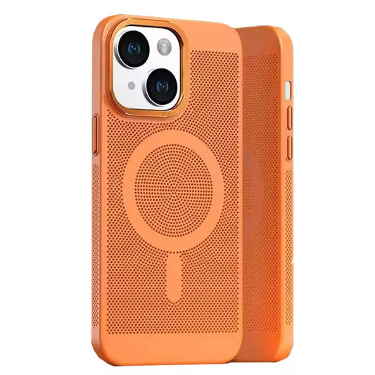 iPhone Hülle - Alu MagSafe Case - Orange