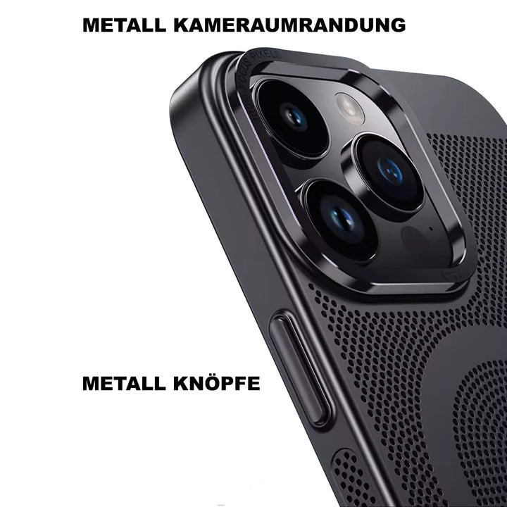 iPhone Hülle - Alu MagSafe Case - Dunkelblau