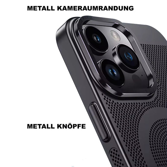 iPhone Hülle - Alu MagSafe Case - Dunkelblau