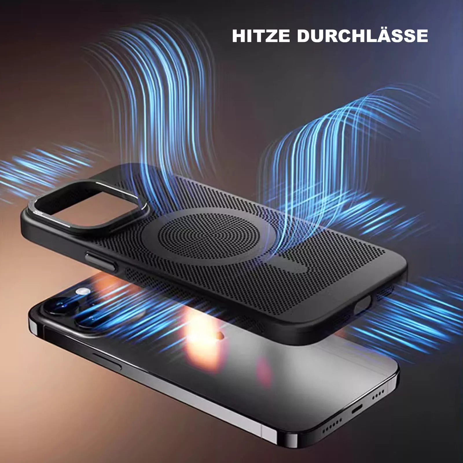 iPhone Hülle - Alu MagSafe Case - Weiß