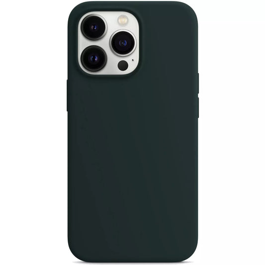 iPhone Hülle - Hart Silikon Case - Dunkelblau