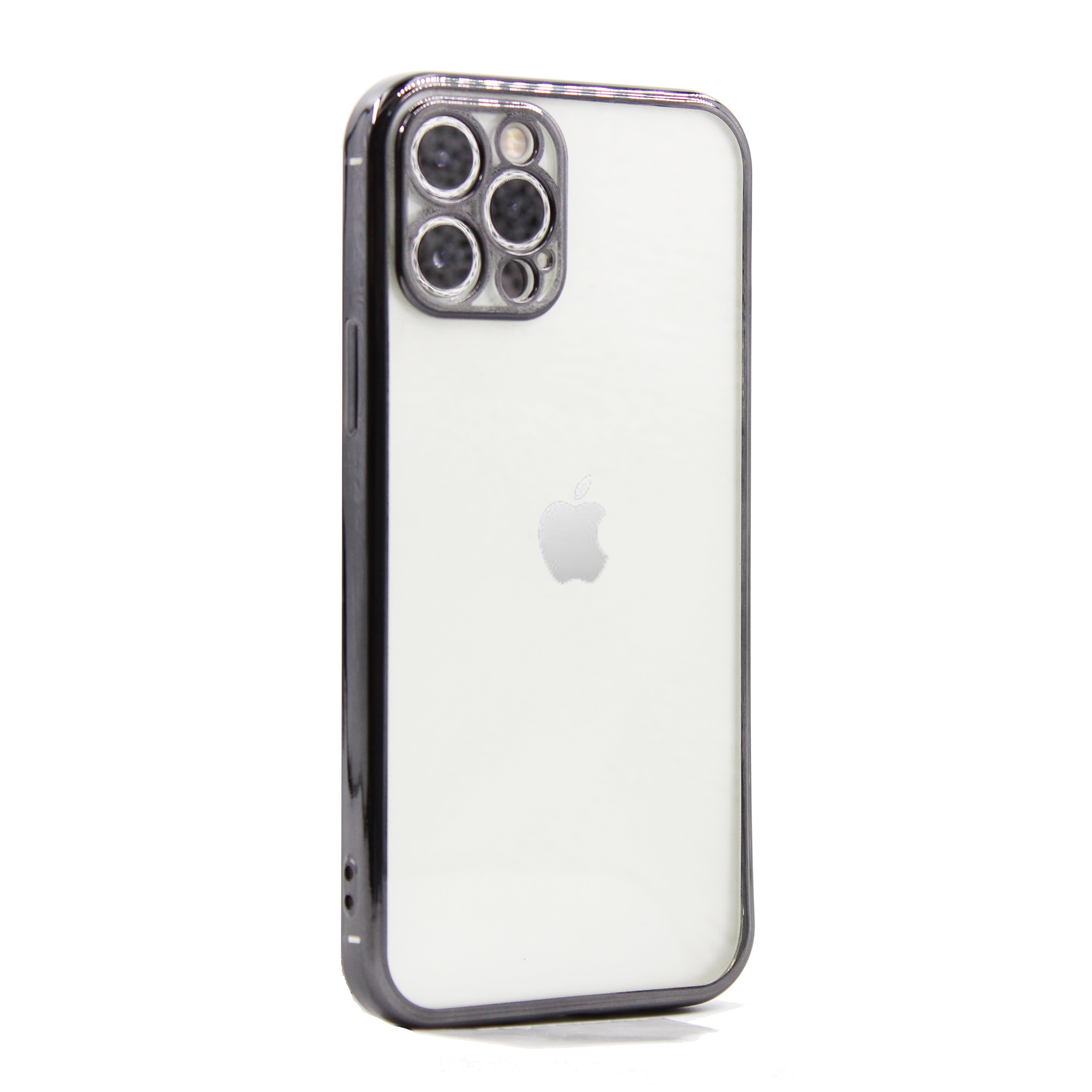 iPhone Hülle - Soft Chrom Case - Schwarz