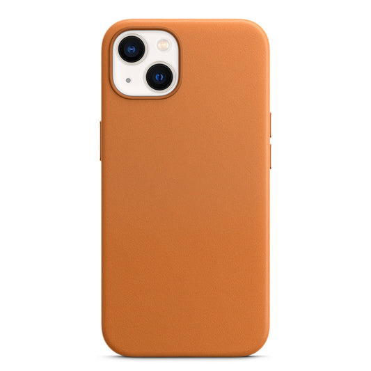 iPhone Hülle - MagSafe Kunstleder Nevada Case - Orange