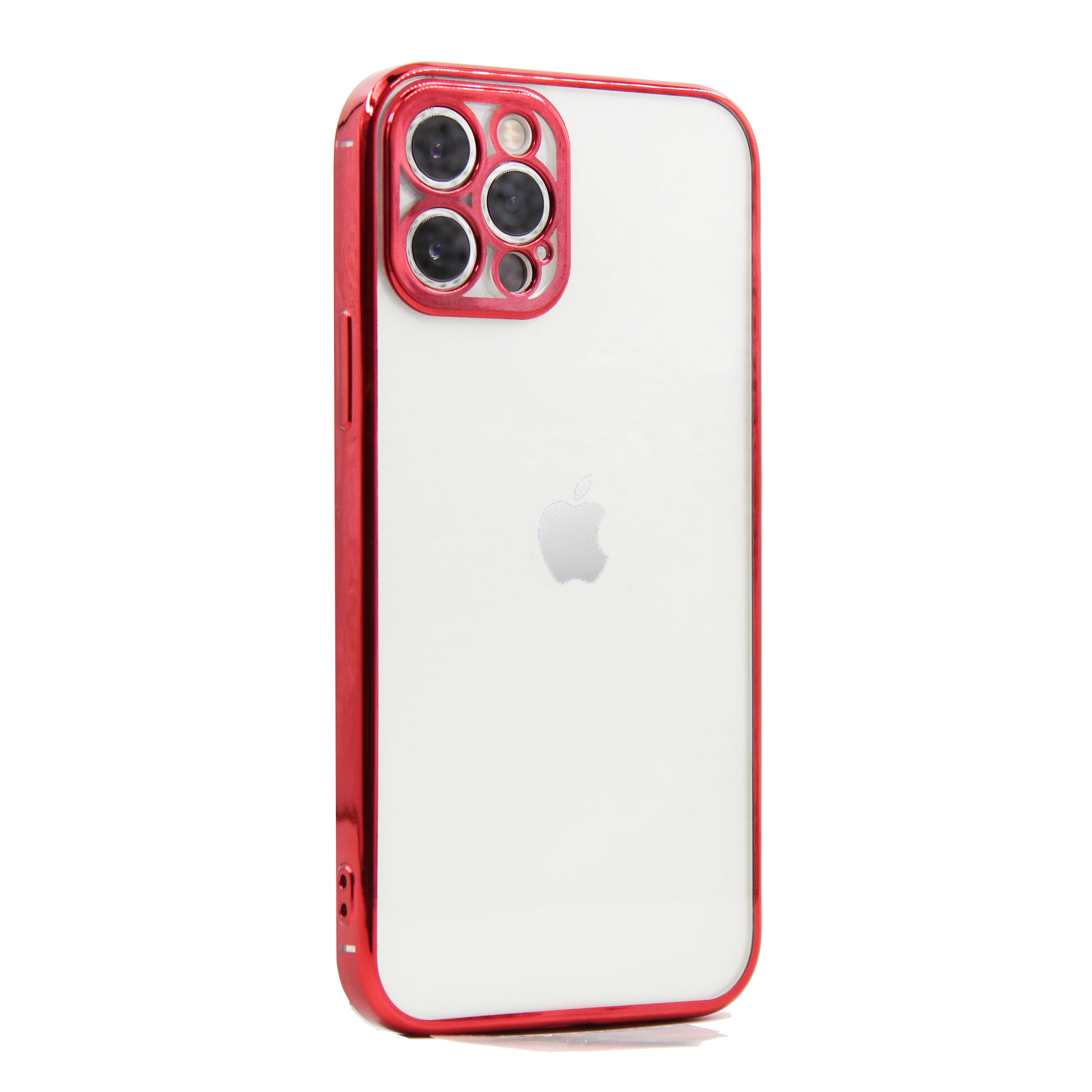 iPhone Hülle - Soft Chrom Case - Rot