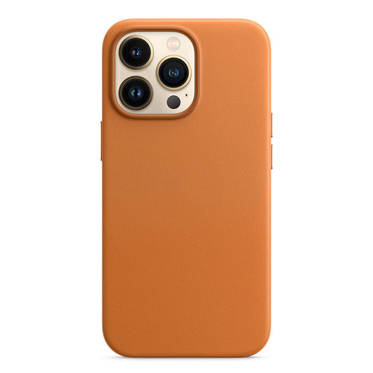 iPhone Hülle - MagSafe Kunstleder Nevada Case - Orange