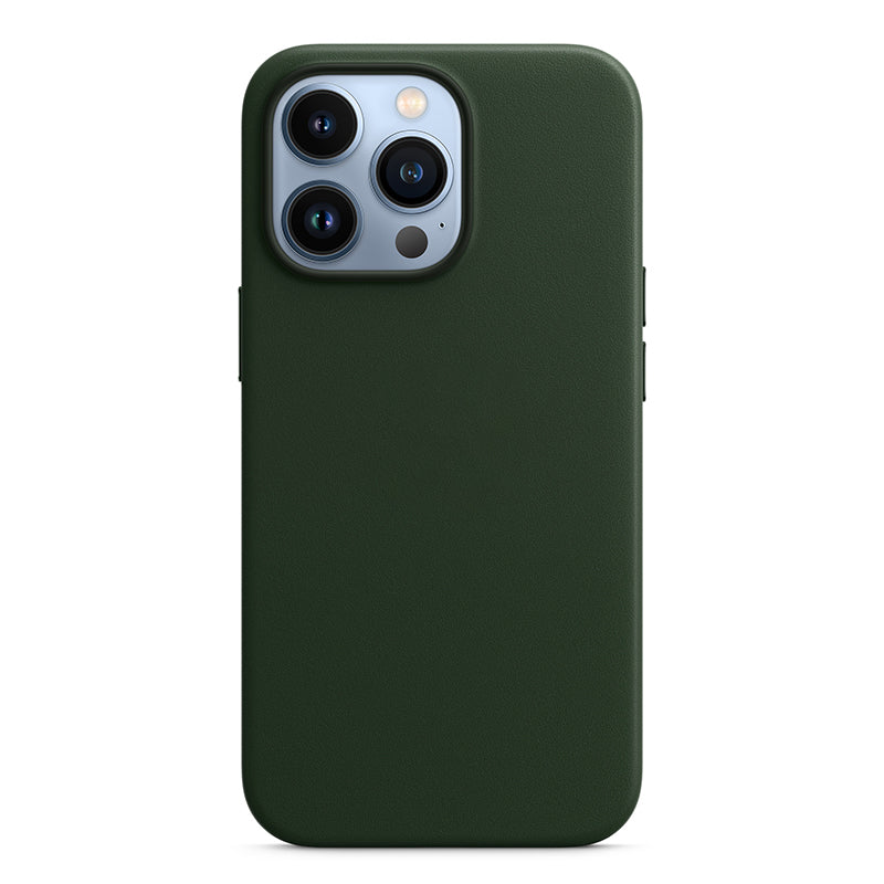 iPhone Hülle - MagSafe Kunstleder Nevada Case - Grün