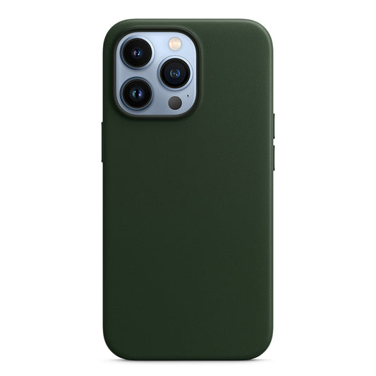 iPhone - Magsafe Leder Nevada Case - Grün