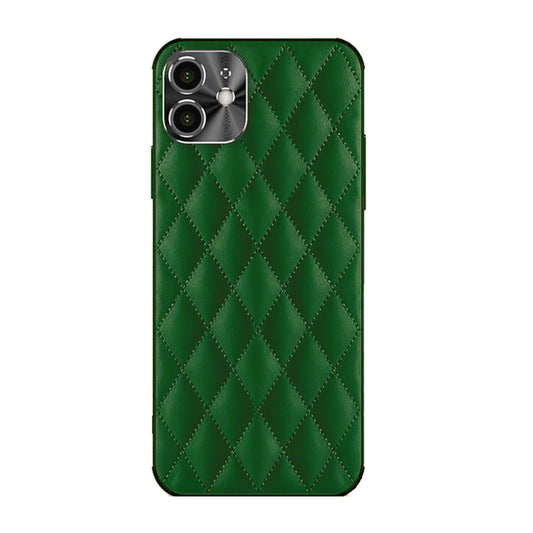 iPhone Hülle - Puffer Kunstleder Case - Grün