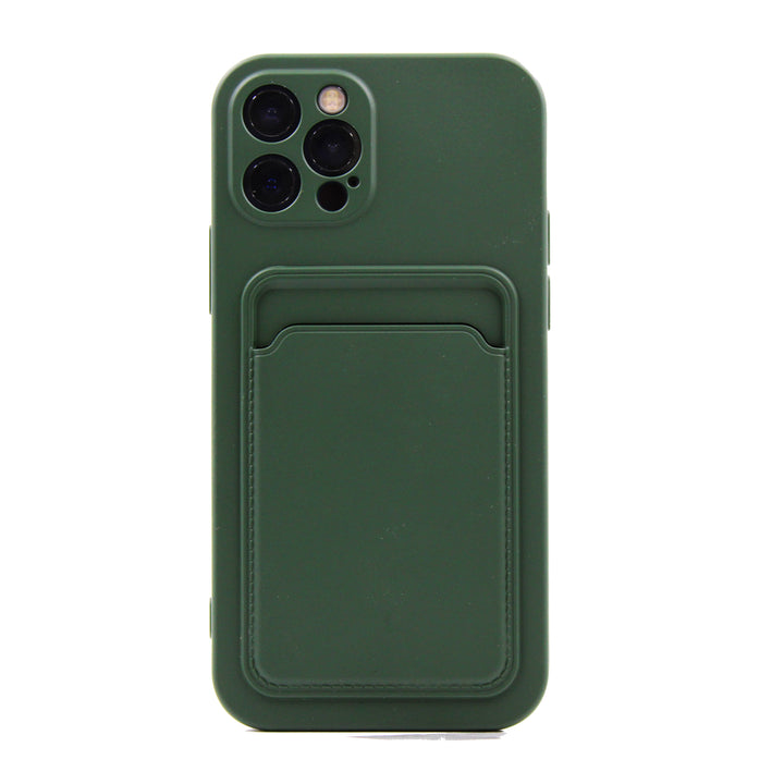 iPhone Hülle - Card Case - Grün