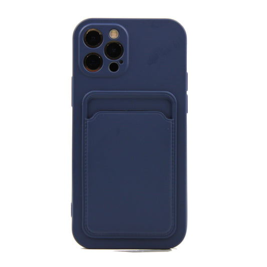 iPhone - Card Case - Blau