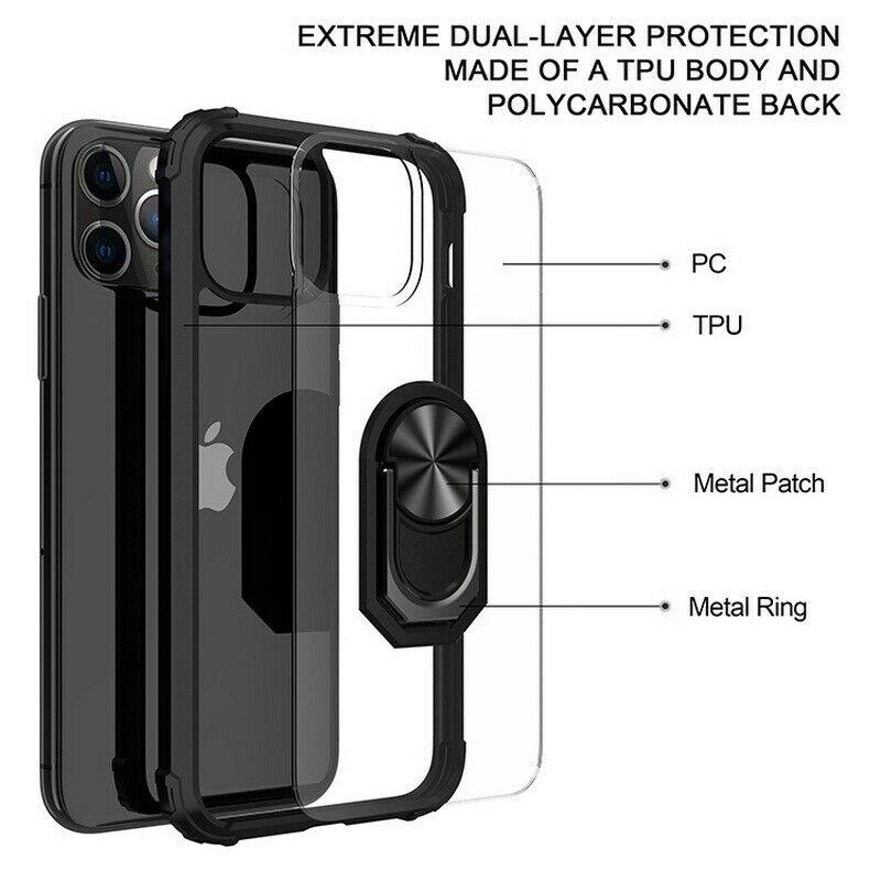 iPhone Hülle - Proof Ring Case - Blau