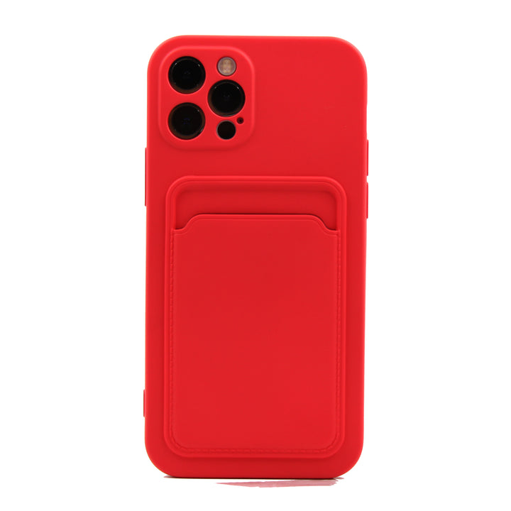 iPhone Hülle - Card Case - Rot