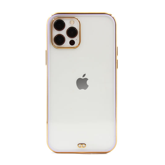 iPhone Hülle - Premium Chrom Case - Lavendel