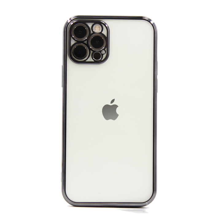 iPhone Hülle - Soft Chrom Case - Schwarz