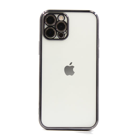 iPhone Hülle - Soft Chrom Case - Schwarz