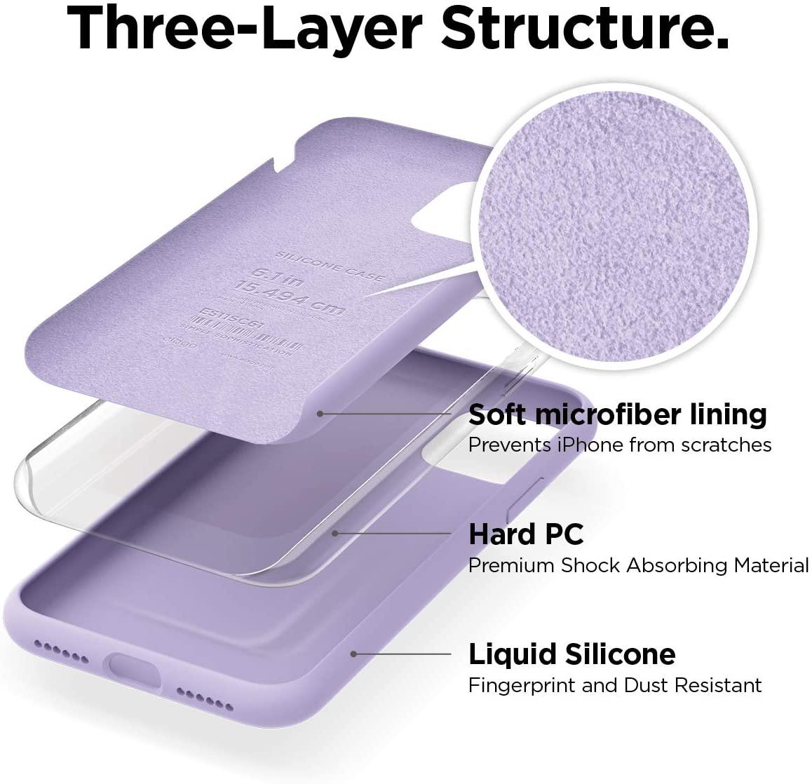iPhone - Hart Silikon Case - Rosa - CITYCASE