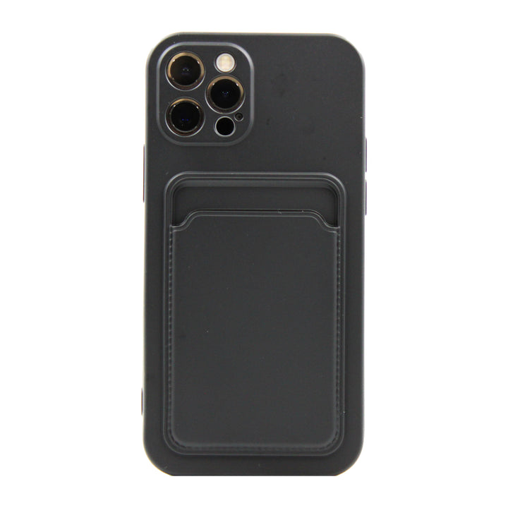 iPhone Hülle - Card Case - Schwarz