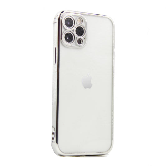 iPhone - Soft Plating Case - Silber