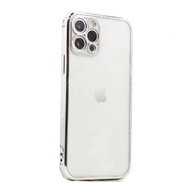 iPhone - Soft Plating Case - Silber