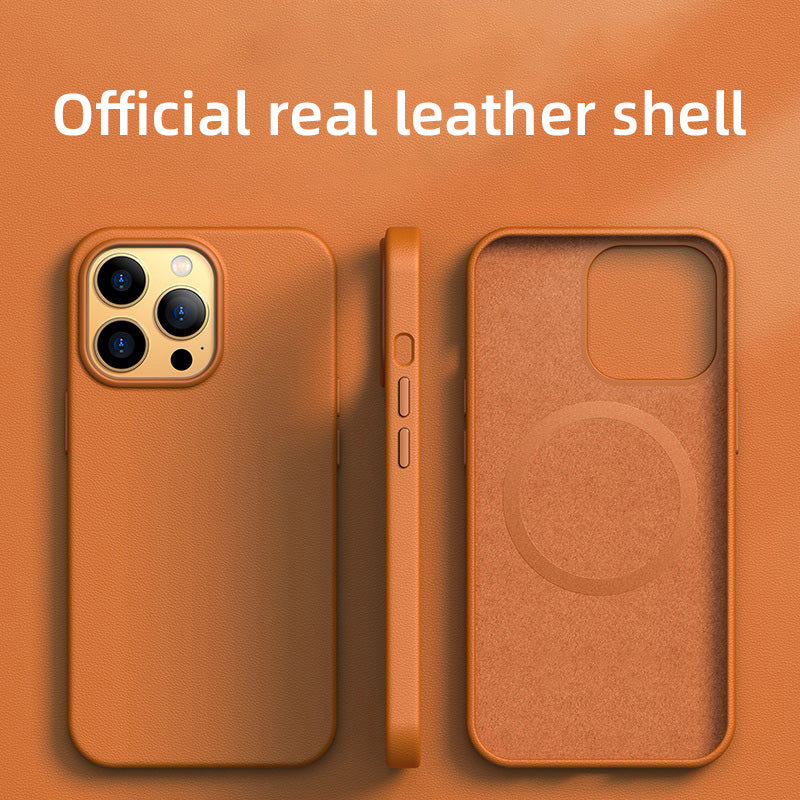 iPhone Hülle - MagSafe Kunstleder Nevada Case - Schwarz