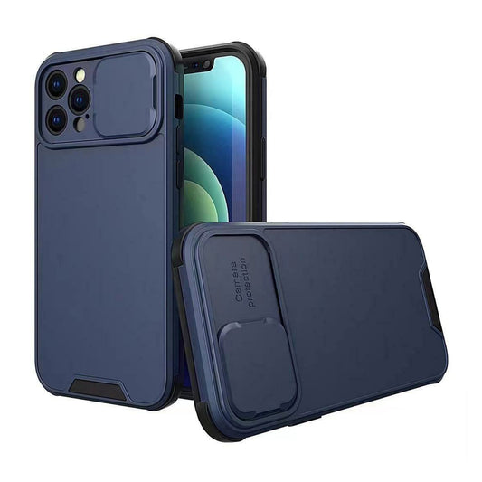 iPhone Hülle - Outdoor Kameraschutz Case - Blau