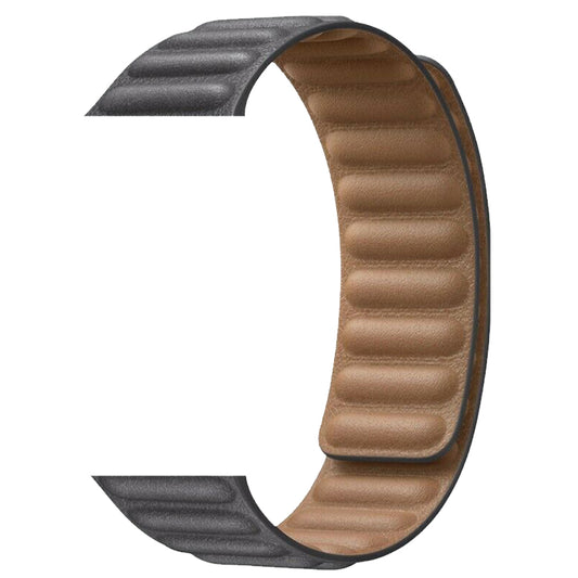 Apple Watch - Kunstleder Magnet Armband - Grau