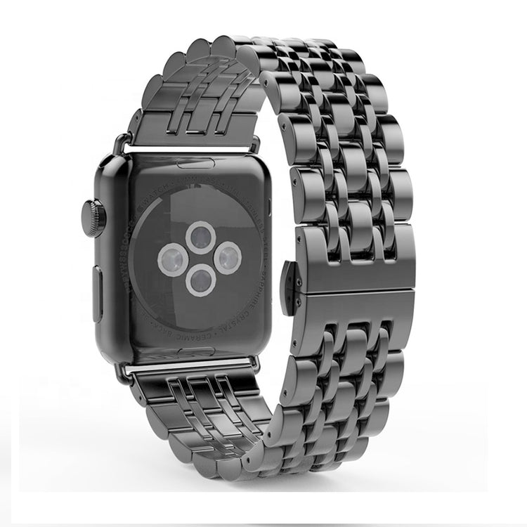 Apple Watch - Luxury Edelstahl Armband -Schwarz
