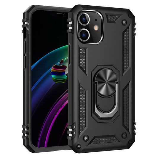 iPhone Hülle - Military Case - Schwarz