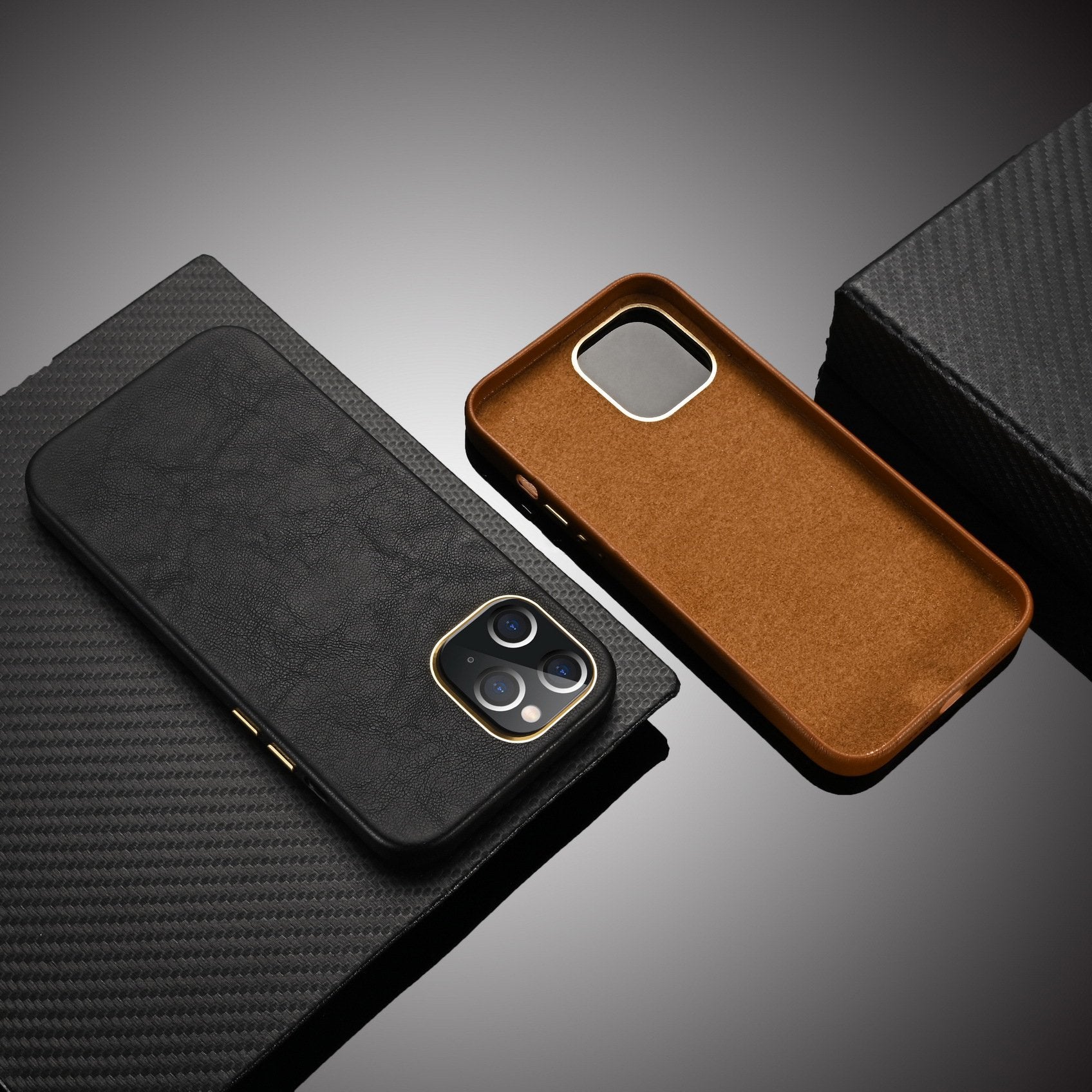 iPhone Hülle - Kunstleder Pro Case - Grün