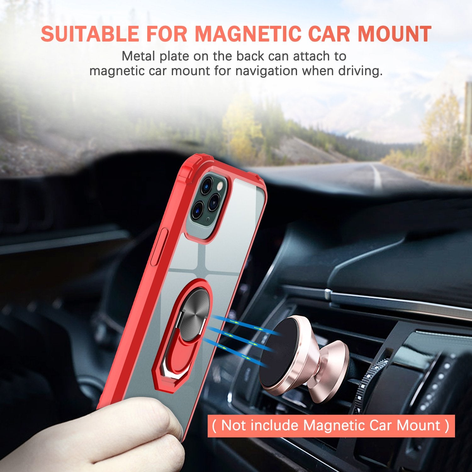 iPhone Hülle - Proof Ring Case - Rot