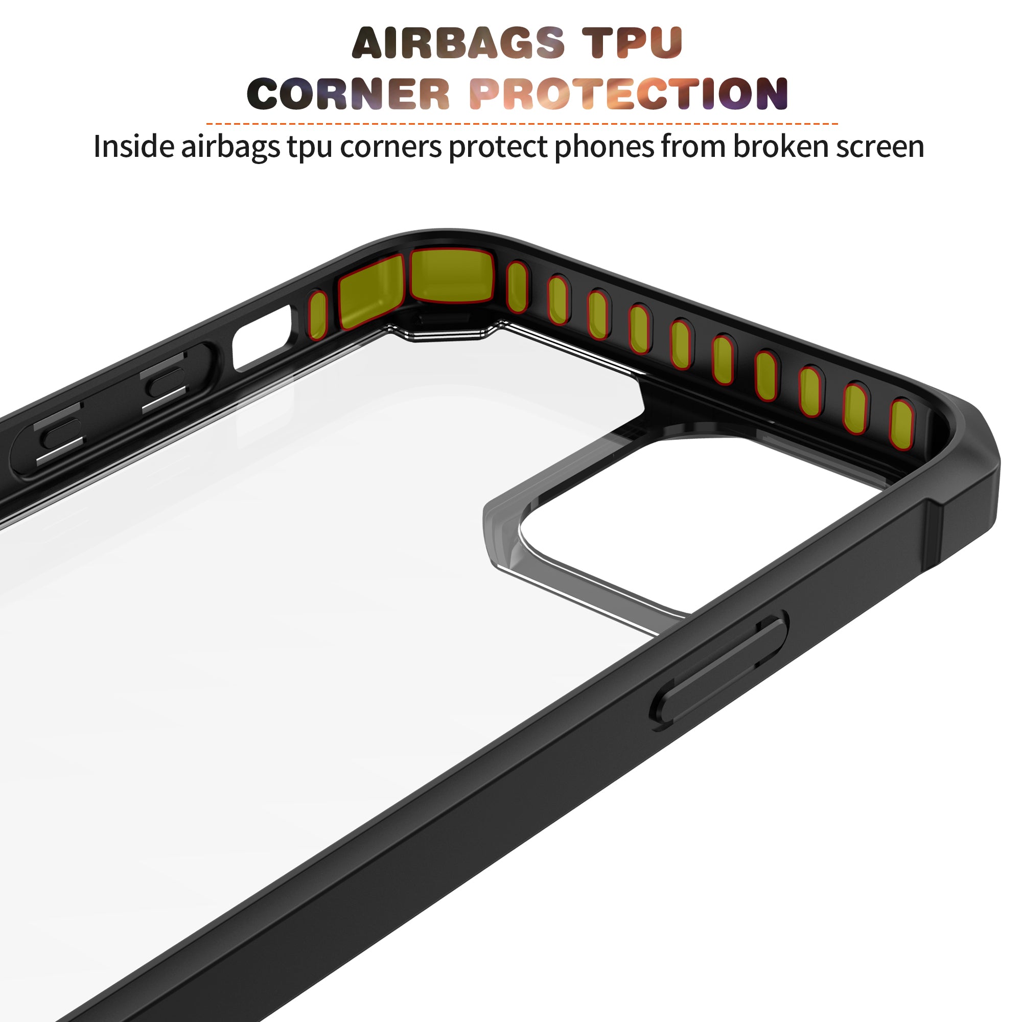 iPhone Hülle - Shock Proof Case - Schwarz