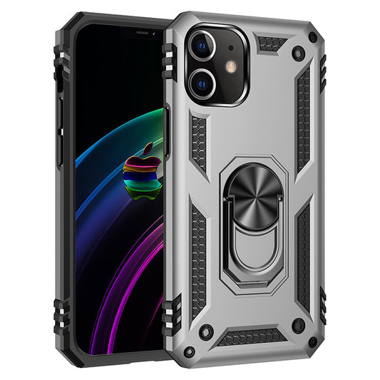 iPhone Hülle - Military Case - Silber