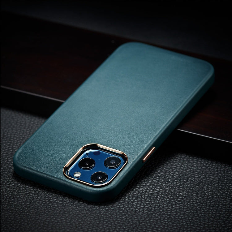 iPhone - Leder Pro Case - Grün