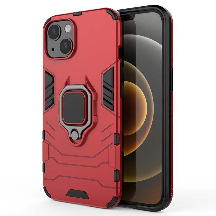 iPhone Hülle - Outdoor Hybrid Case - Rot
