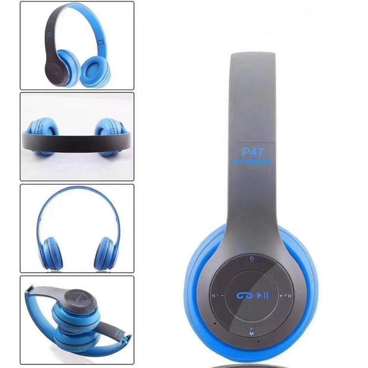 Bluetooth Kopfhörer - Wireless Headphone - Blau