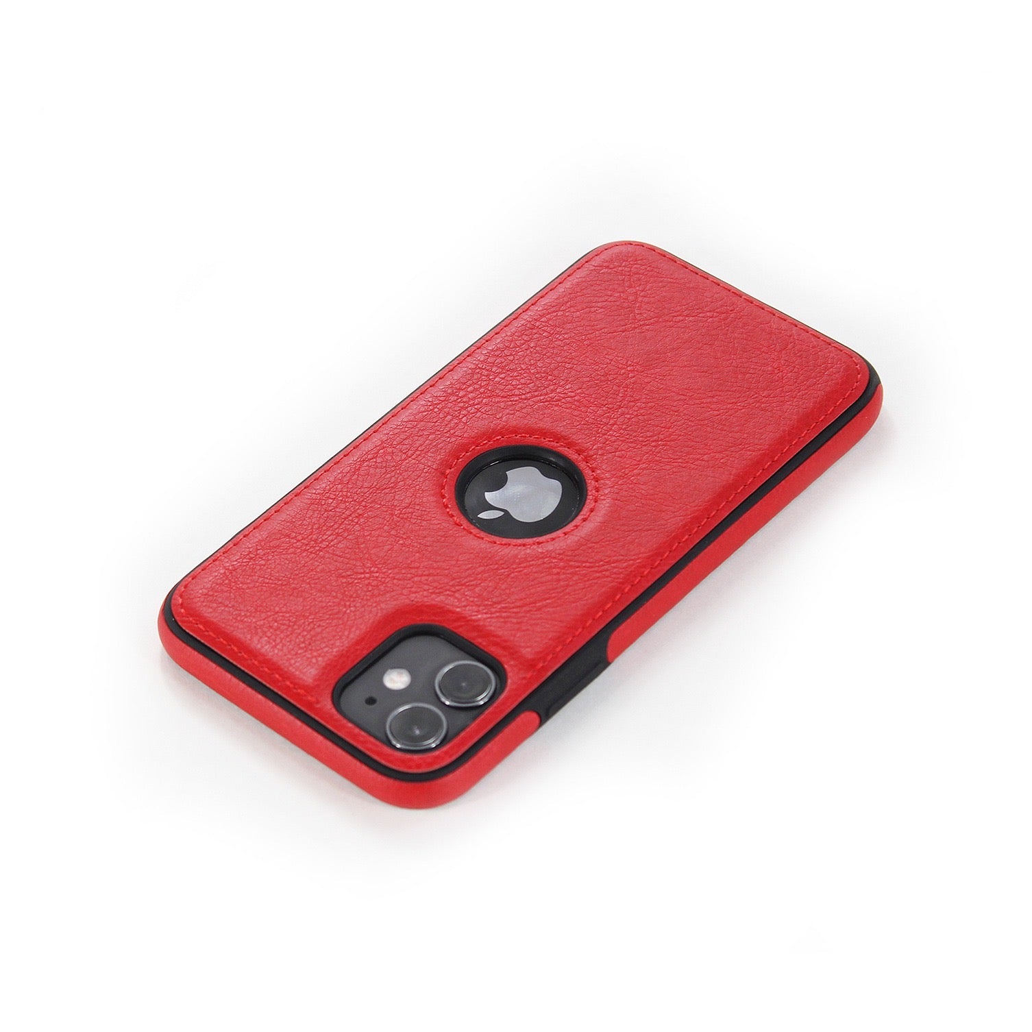 iPhone - Leder Case - Rot - CITYCASE